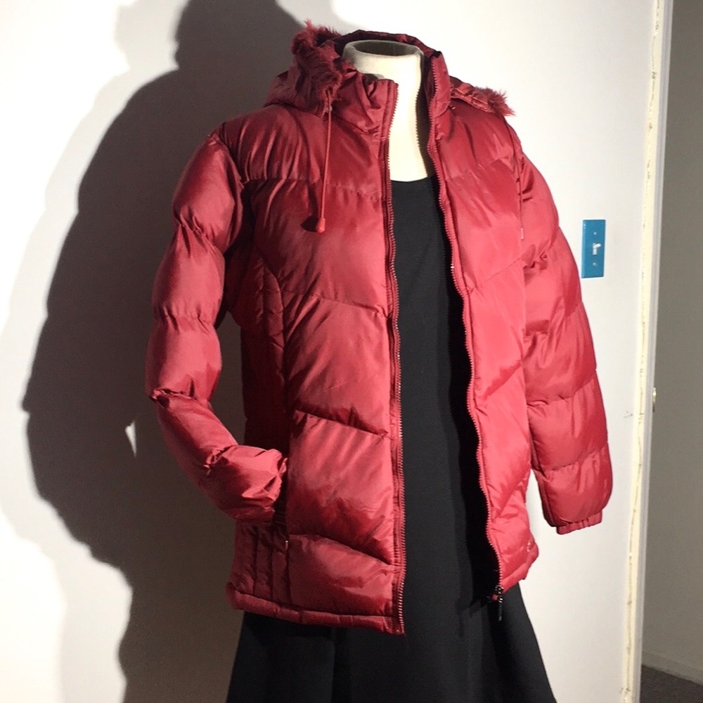 Woman Hooted Puffer Down Jacket